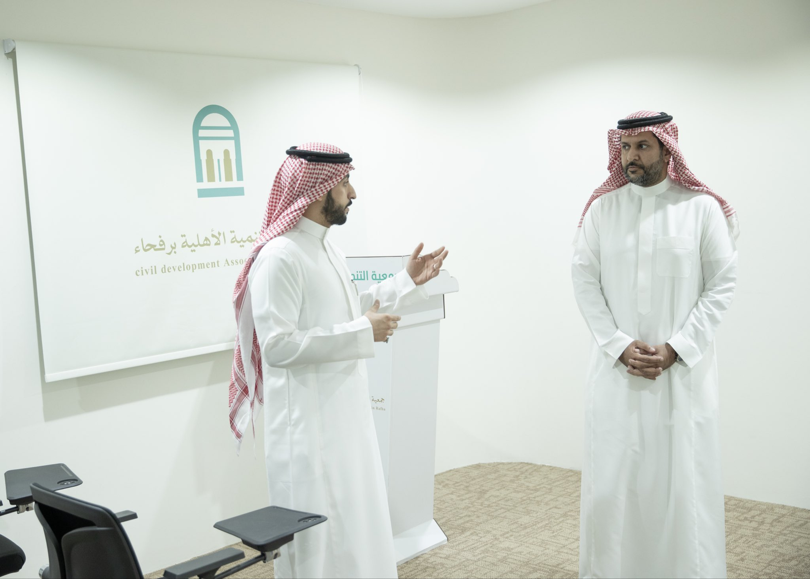 جولة في مرافق جمعية التنمية الأهلية برفحاء